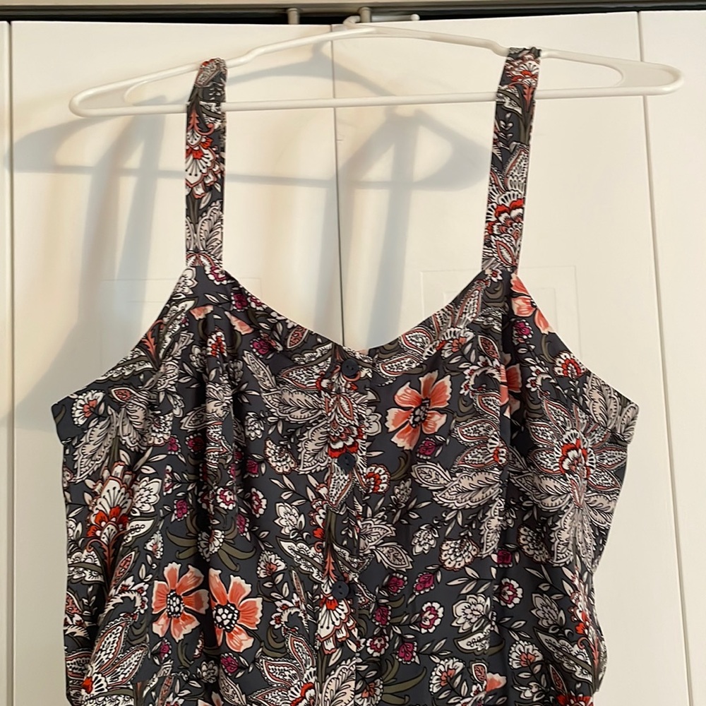 Loft dress with button details